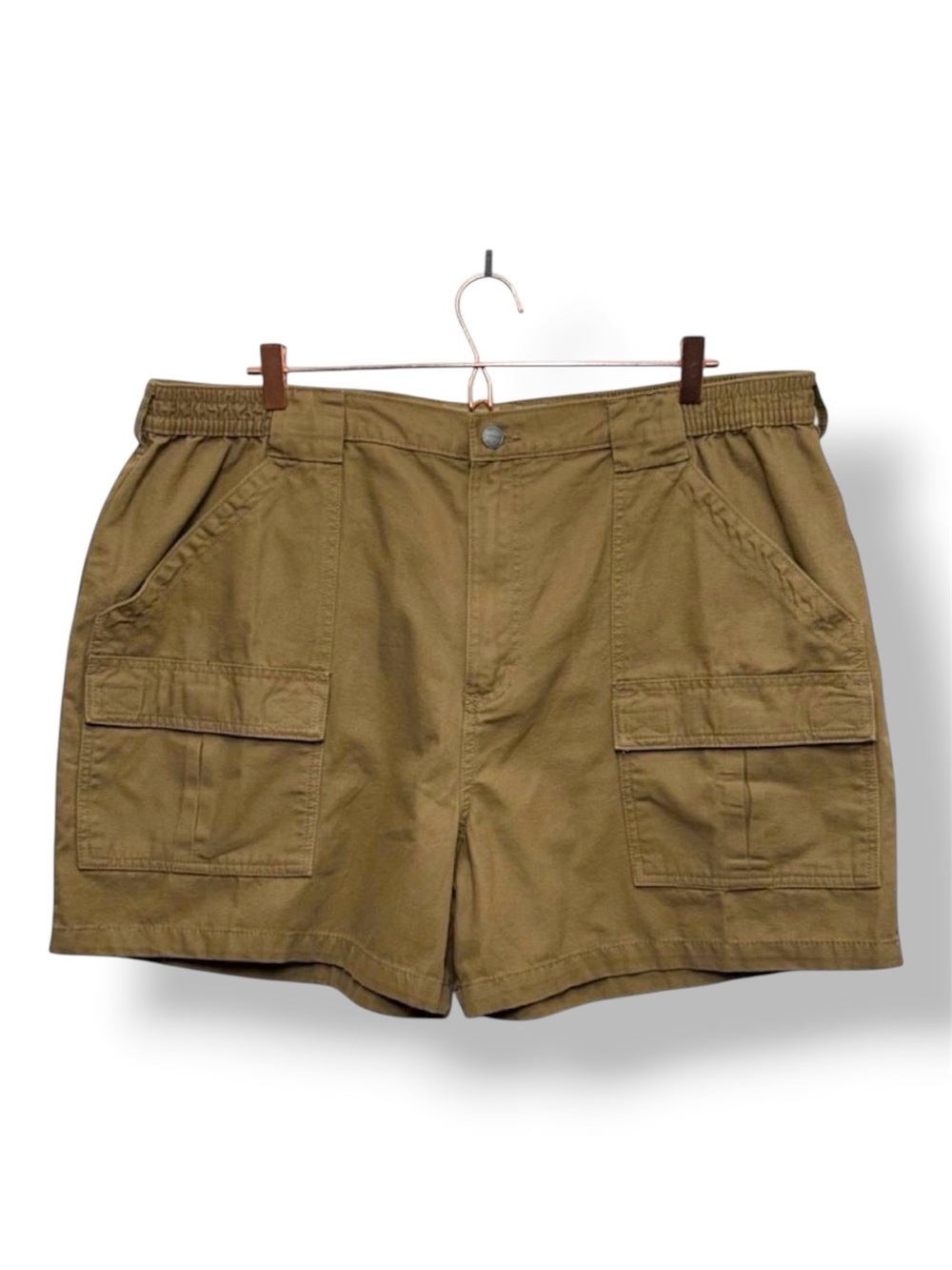 RedHead Beachcomber Cargo Shorts Mens 42 Otter Brown Relaxed Fit NWT Cotton
